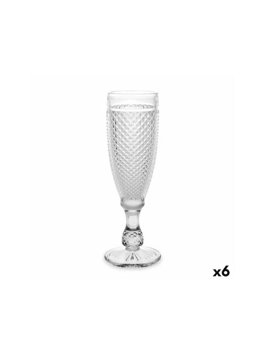 Vivalto Glas Champagner aus Glas Kelch 185ml 1Stück