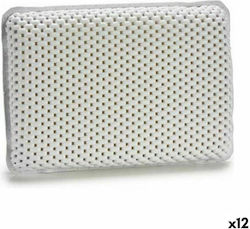 Berilo Bath Pillows with Suction Cups White 20x29cm 12pcs