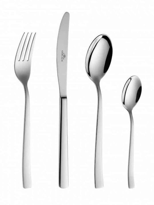 Gerlach Cutlery Set Stainless Silver 24pcs