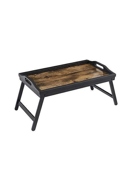 Songmics Bamboo Δίσκος Κρεβατιού 50x30x26cm
