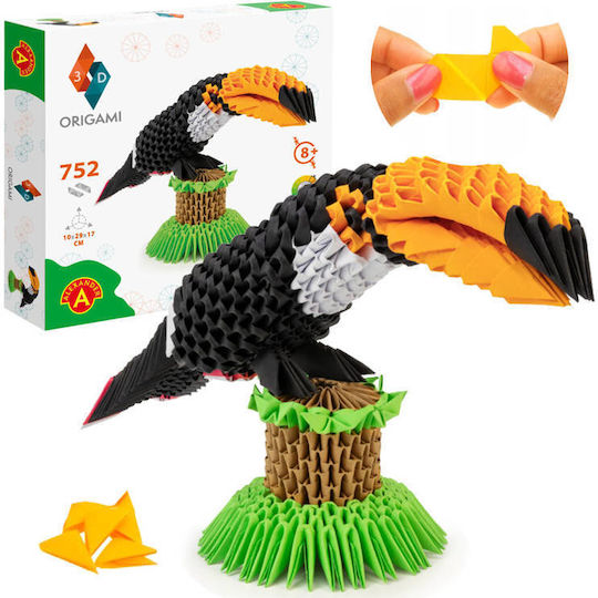 Alexander Toys Origami Toukan for Children 8+ years old Years 752pcs