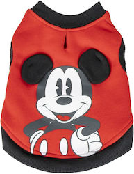 Mickey Mouse Clubhouse Sweatshirt Dog Shirt in Red color