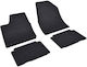 Rigum Set of Front and Rear Mats 4pcs for Hyundai IONIQ Black