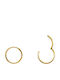 Piercing.gr Clicker Earring From Gold Plated Titanium