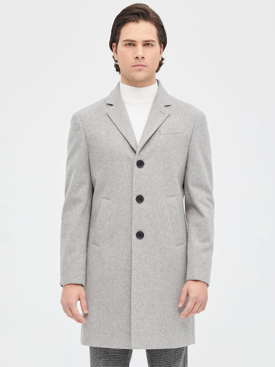 Men's Coat Light Grey