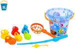 Beach Bucket Set with Accessories made of Plastic 30cm