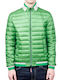 Jachetă de Iarnă Puffer Verde