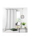 Curtain With Tab Top L-c Essentiel White 140x260cm