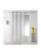 Douceur d'Intérieur Curtain with Grommets L-c Linahe White 140x260cm