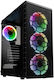E-GATE Intel Rapid Gamer-X G14 Extra Gaming Desktop PC (i5-14600/32GB DDR5/2TB SSD/GeForce RTX 4060 Ti/No OS)