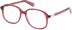 Guess Plastic Eyeglass Frame Burgundy GU8255 071