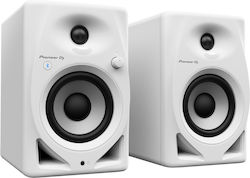 Pioneer DJ DM-40D-BT Boxe Studio Monitor 4" 38W (Pereche) Albe Pioneer DJ DM-40D-BT Boxe Studio Monitor 4" 38W (Pereche) Albe