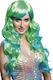 Carnival Wig Κυματιστές Green