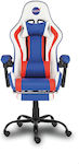 Gaming Chair with Footrest Blue