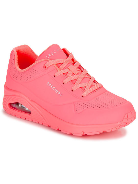 Skechers Uno - Stand On Air Damen Sneakers Rosa