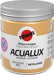 Titan Metalizado Gesso Grundierung Gold für Hol...