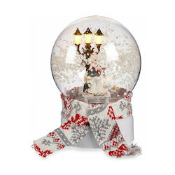 Krist+ Weihnachtliche Schneekugel Beleuchtet mit Schneemann 13x13x19.5cm 1Stück