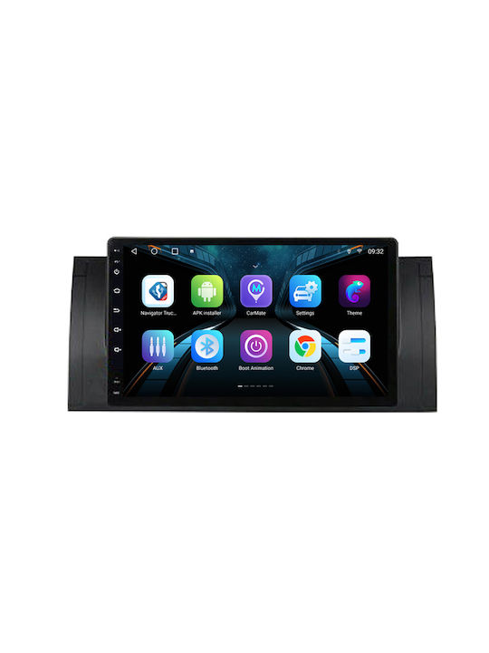 Ηχοσύστημα Αυτοκινήτου για BMW E39 1997-2005 (Bluetooth/USB/WiFi/GPS/Apple-Carplay/Android-Auto) με Οθόνη Αφής 9"