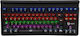 Liocat KX366+CM Gaming Mechanical Keyboard Tenkeyless with Outemu Red switches and RGB lighting (English US)