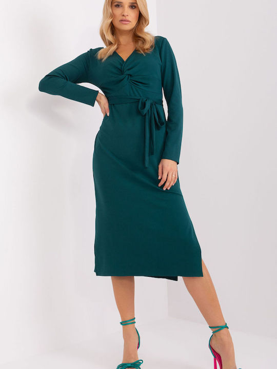 Lakerta Midi Dress Green