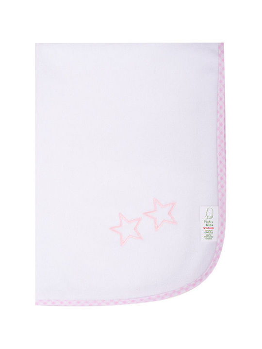 Figlio Bino Водоустойчива Подложка Pink Бял 50x...