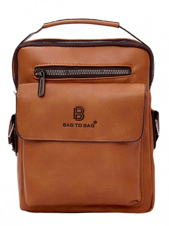 Bag to Bag Herrentasche Schulter / Crossbody Braun