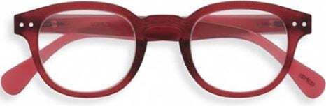 Izipizi Reading Glasses +2.00 Rosy Red