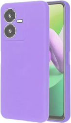 Soft Back Cover Silicone Lilac (VIVO Y22, VIVO Y22s)