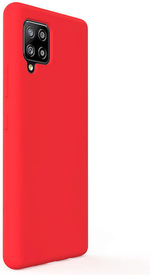 Lemontti 360 Full Cover Silicon Roșu (Galaxy A42)