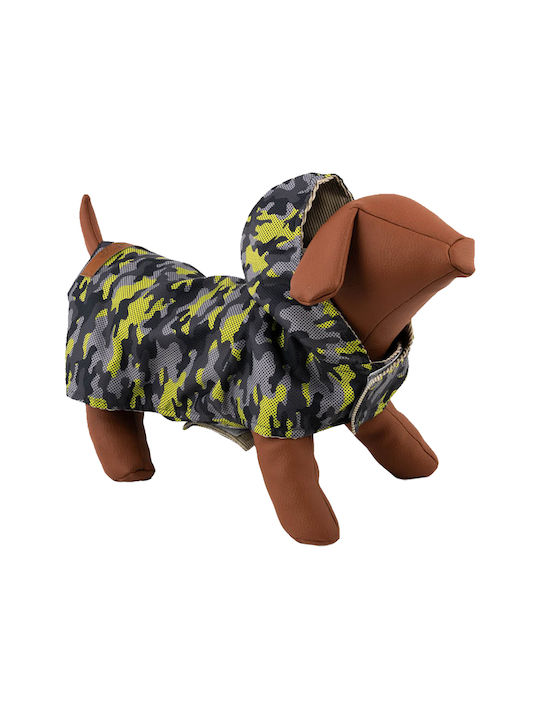 Woofmoda Hundemantel Wasserdicht Grün Klein mit Rückenlänge 31 cm. Variante