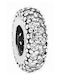 Pandora Spacer Charm с Камъни от Сребро със Зиркон