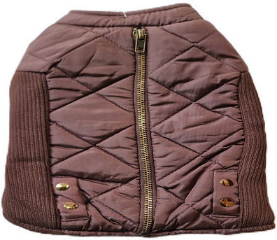 Nunbell Pet Brown Waterproof Dog Coat with 30cm Back Length