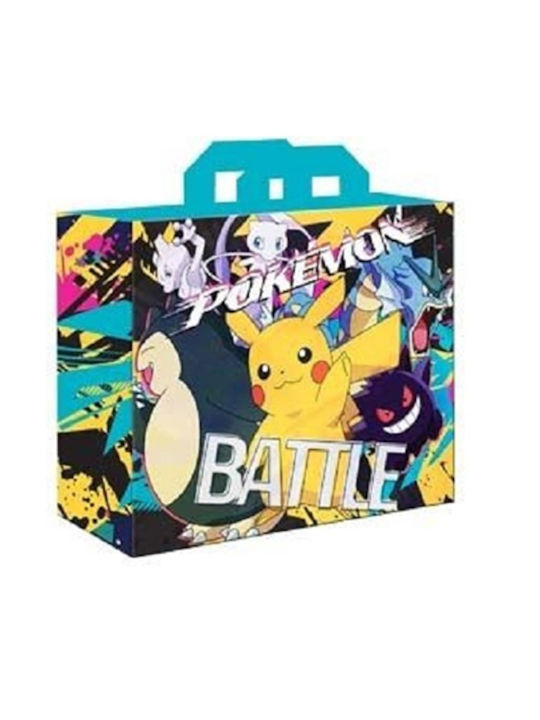 Pokemon Pikachu Battle Einkaufstasche in Mehrfarbig Farbe