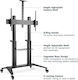 Digitus DA-90452 Fernsehhalterung Boden bis 120" und 140kg