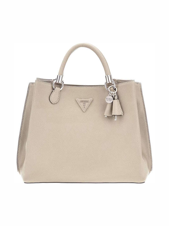 Guess Damen Tasche Tote Hand Taupe