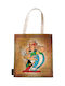 Paperblanks Asterix And Obelix Υφασμάτινη Τσάντα για Ψώνια σε Καφέ χρώμα
