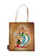 Paperblanks Asterix And Obelix Fabric Shopping Bag in Brown color