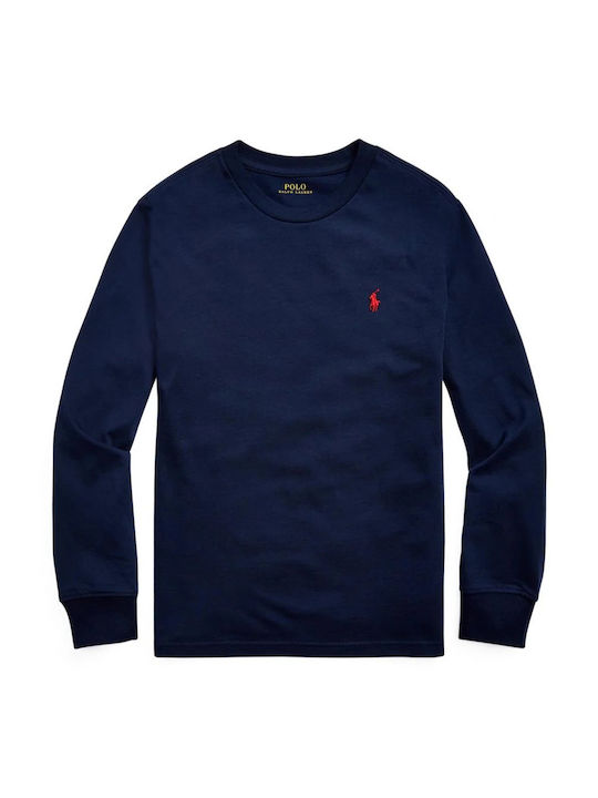 Polo Kids Blouse Long Sleeve Navy Blue