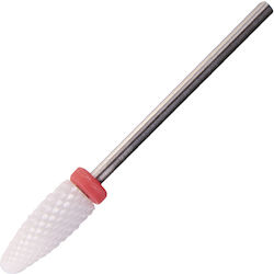 Kris Nails Nail Drill Ceramic Bit with Flame Head Red