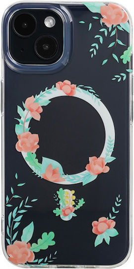 Devia Spring Magsafe Hybrid Задна корица Пластмаса Многоцветен (iPhone 14 Plus)