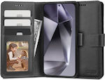 Tech-Protect Wallet Synthetic Durable Black (Samsung Galaxy S24 Ultra.)