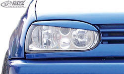Front Headlights Eyebrows for Volkswagen Golf Front Headlights Eyebrows for Volkswagen Golf