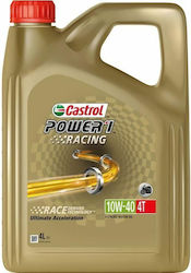 Castrol Motorcycle Oil for Four-Stroke Engines 4lt