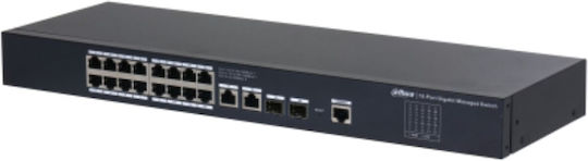 Dahua SG4020 Unmanaged L2 Switch με 18 Θύρες Gigabit (1Gbps) Ethernet και 2 SFP Θύρες