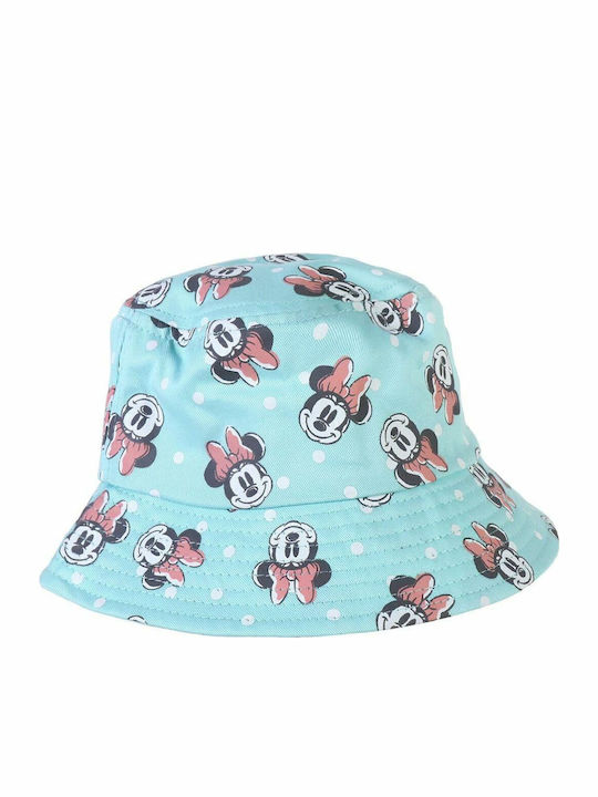 Minnie Mouse Детска Шапка Кофа Текстилна Тюркоазена