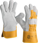 Sacobel Gloves for Work Gray Leder-Baumwolle 1Stück