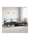 Bed King Size Metal Black with Slats for Mattress 193x203cm