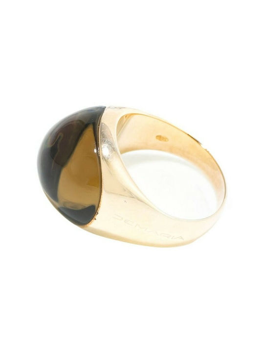 Demaria Women's Gold Plated Silver Ring