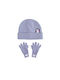 Flapjackkids Set Kinder Beanie Lila