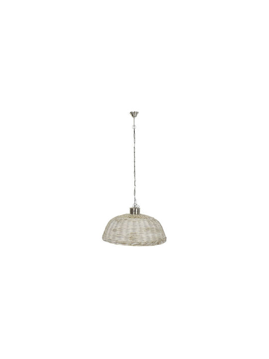 DKD Home Decor Pendant Light Single-Light for Socket E27 Silver